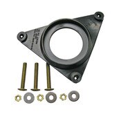 Triangle Tank Gasket Assembly Kit for Most 2 Piece Toilets Includes Gasket, Bolts, Washers, Nuts