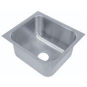 Undermount Sink Bowl 10 X 14 X 10-18Ga, Includes Basket Drai