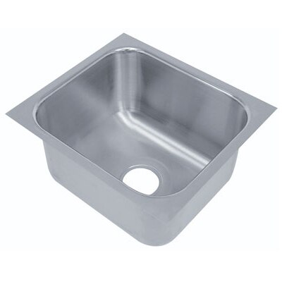 Undermount Sink Bowl 10 X 14 X 5-20 Ga, Includes Basket Drai