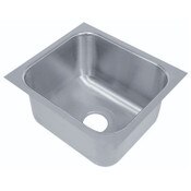 Undermount Sink Bowl 10 X 14 X 5-20 Ga, Includes Basket Drai