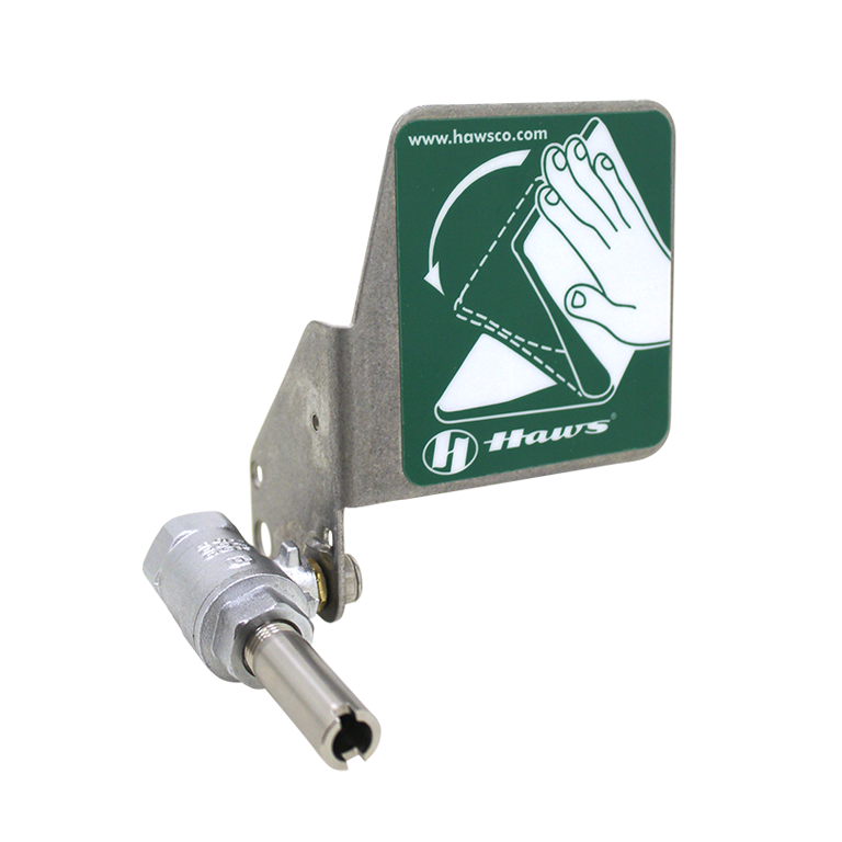 Ball Valve With Flag, Model Sp225 Chrome-Plated Brass Stay-O