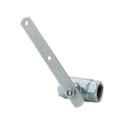 Shower Ball Valve, Model Sp260 Chrome-Plated Brass Stay-Open Ball Valve, Equipped With A Stainless