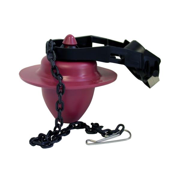 2 Inch Universal Flapper with Microban, Chlorine Resistant for Pre 1994 3.5 GPF Toilets