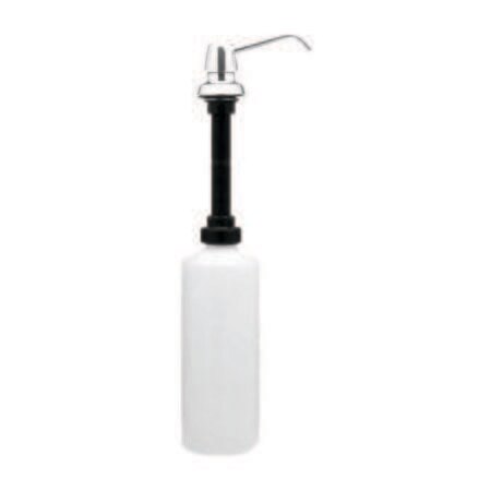 Soap Dispenser, Manual Top-Fill Liquid, 4 In Spout, Polished Chrome, 34-Fl. Oz., Classic Series, Bobrick