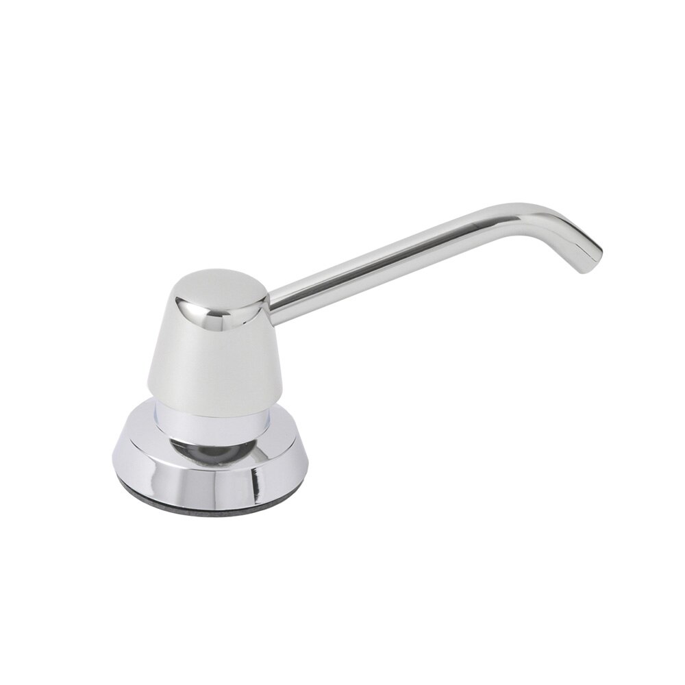 Soap Dispenser, Manual Top-Fill Liquid, 4 In Spout, Polished Chrome, 34-Fl. Oz., Classic Series, Bobrick