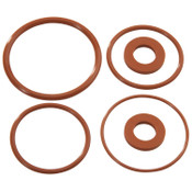 First and Second Chk Rubber Parts Kit for 1/2 to 3/4 Inch Dbl Chk Valve Assy, 850, 860, 880, Febco