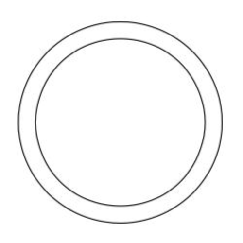 Cap Gasket 1 1/8 X 15/16 X 1/32