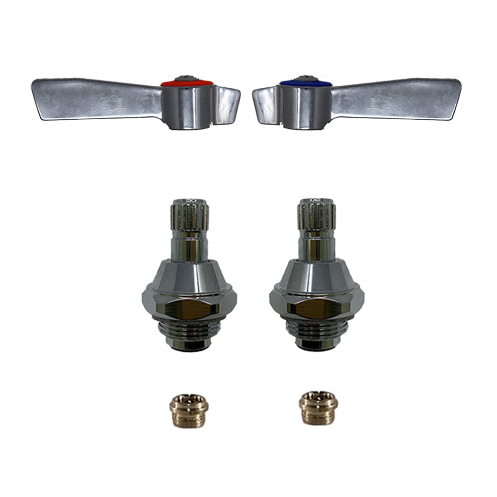 Faucet Rebuild Kit Includes Two Stems Hot and Cold Fits Advance Tabco