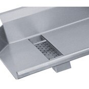 Waste Trough Furnished with a 2 Inch Deep Removable Basket Advance Tabco