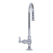 Lead Free Deck Mount Faucet Single Handle Gooseneck Advance Tabco