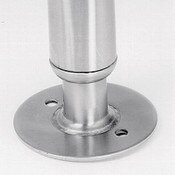 Flanged Stainless Steel Bullet Foot Advance Tabco