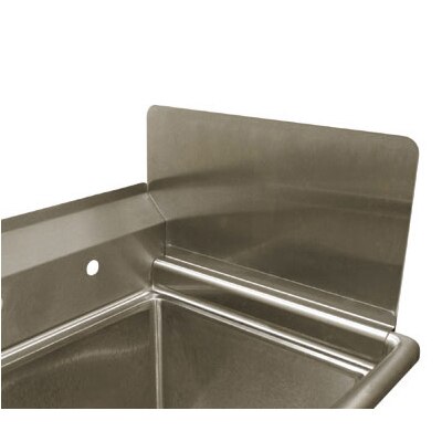 Removable Side Splash For Sinks W/ 18" Front To Back Advance