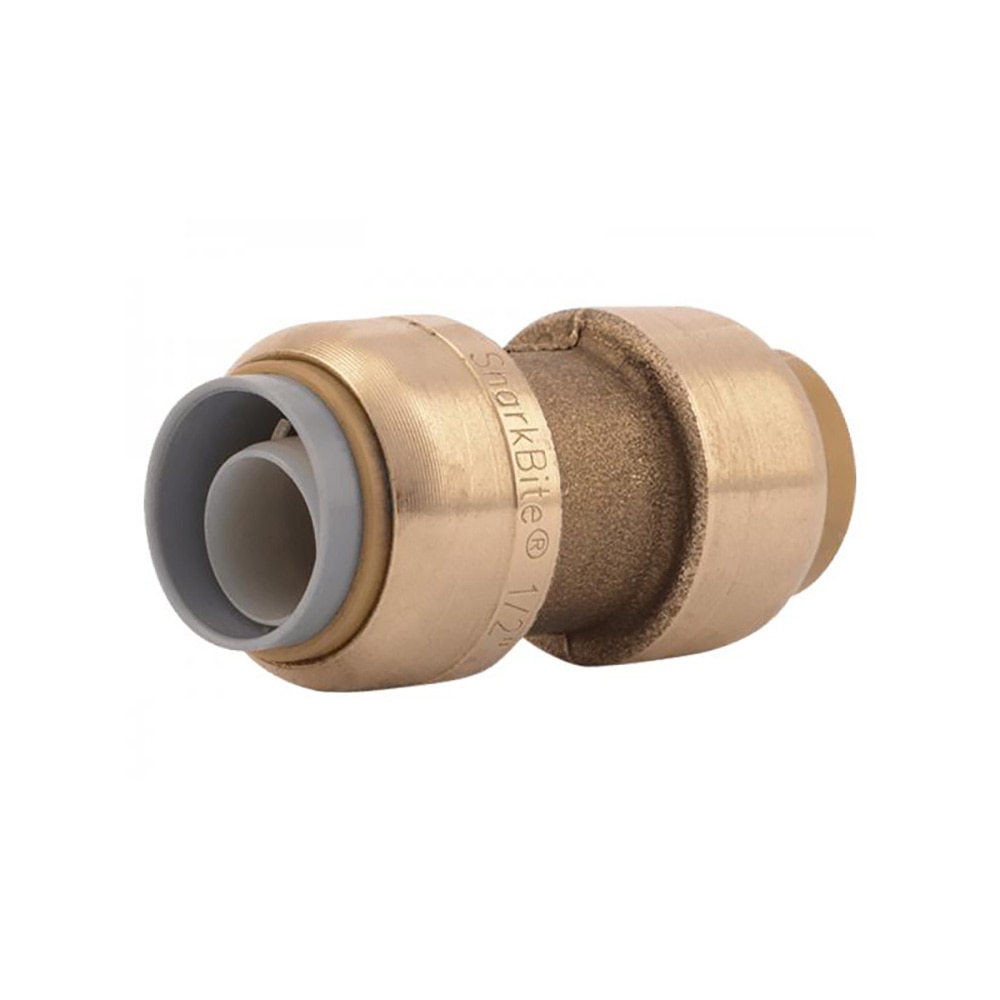 1/2 Inch Pb X 1/2 Inch Polybutylene Transition Coupling, Lead Free, Sharkbite