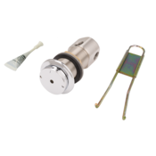 Push Button Fountain Valve Assembly, Stainless Steel, 1/4 In NPT Inlet and Outlet Connection, Haws