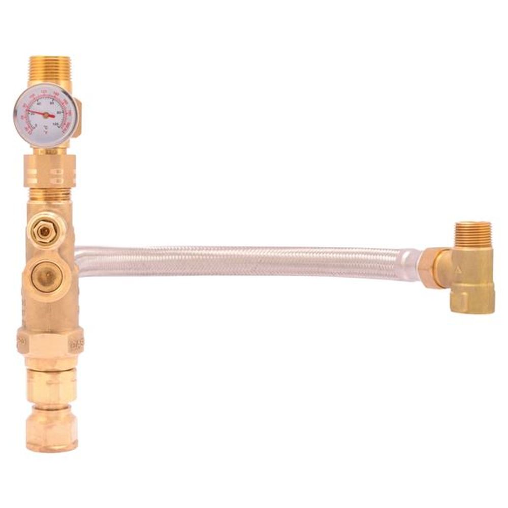 24644 3/4" Heatguard Tank Booster Pro With Braided Hose, Int