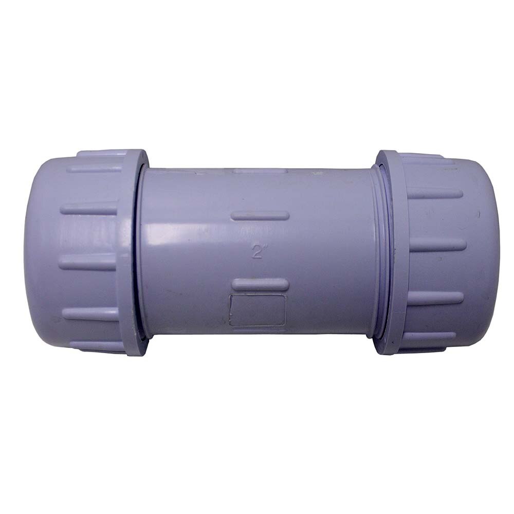 Dressler Coupling 3 Inch PVC Plastice