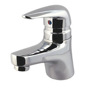Deck-Mounted Manual Sink Faucet, Single-Hole Mount With 4" And 8" Accessory Plates Available, Polis