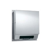 Simplicity Collection Automatic Roll Towel Dispenser, Battery Operated, Semi Recessed Mount
