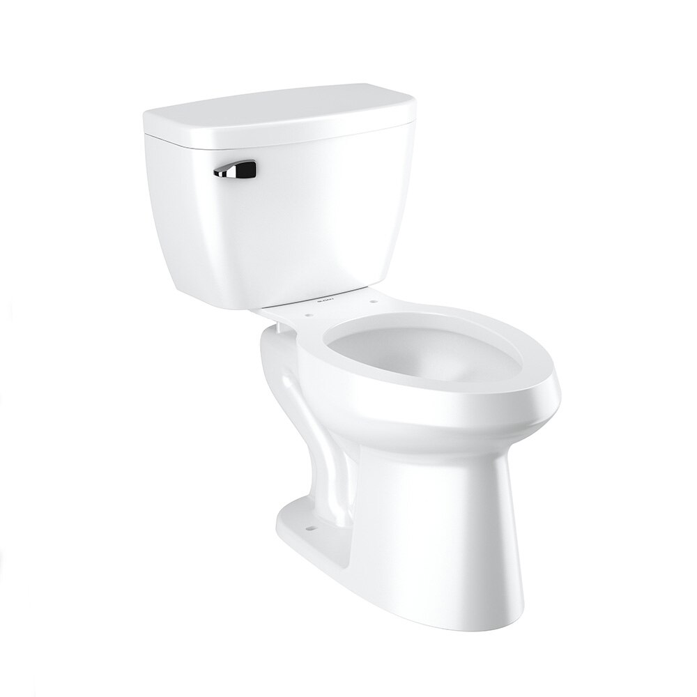 White China Closet Bowl Only, Pressure Assisted, Universal Flush 1.0-1.6 GPF, ADA, ST8029 Sloan