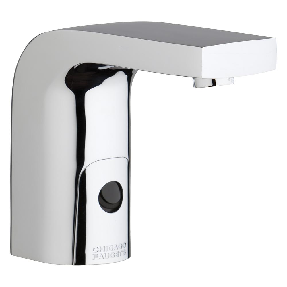 Touch-Free, Programmable Faucet With Above-Deck Electronics,