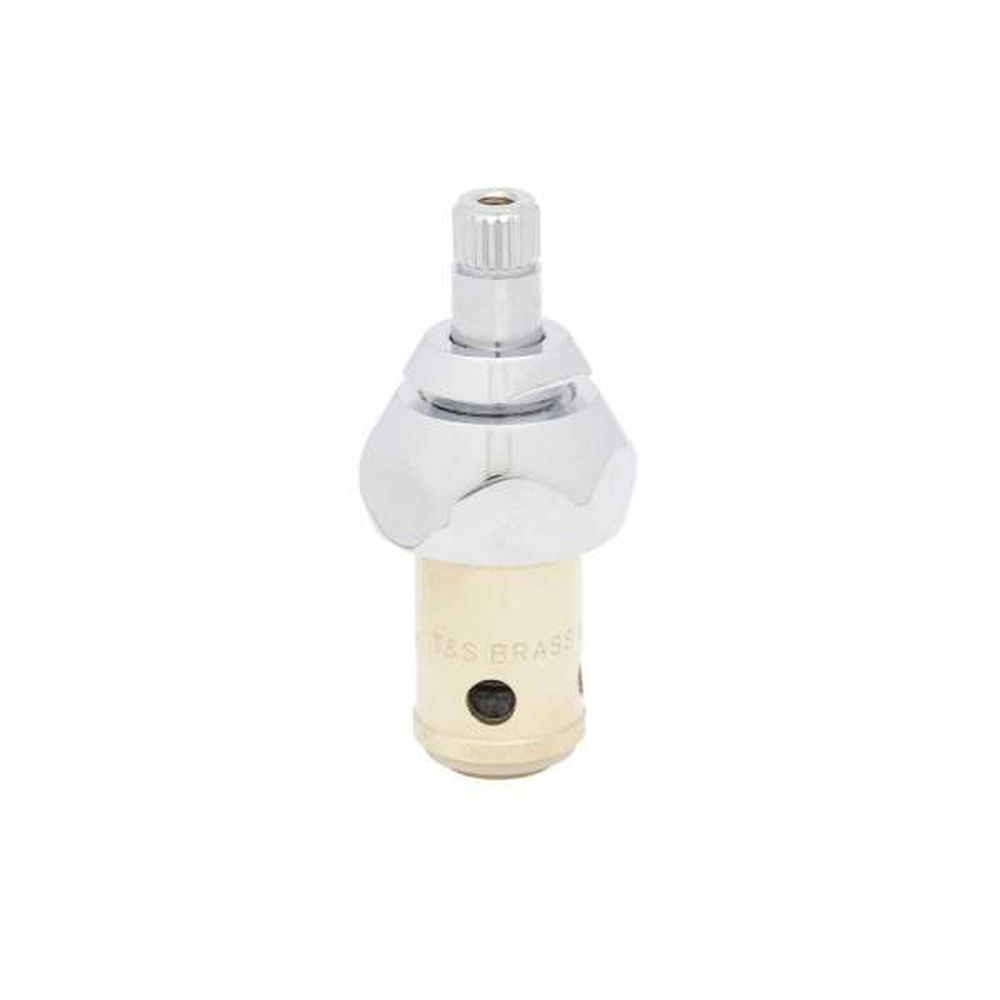 Eterna Cartridge, 1/4 Turn Compression with Spring Check, Less Handle, RTC (Right to Close) Hot, New-Style