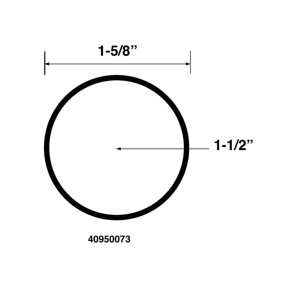 O-Ring 1 5/8 X 1 1/2 X 1/16 - 10 PACK