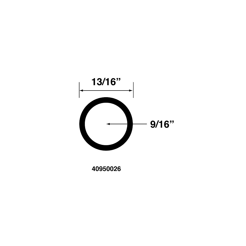 O-Ring 13/16 X 5/8 X 3/32 Inch, 10 Pack