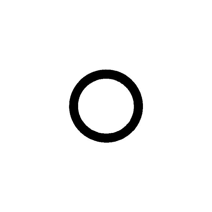 O-Ring 13/16 X 5/8 X 3/32 Inch, 10 Pack