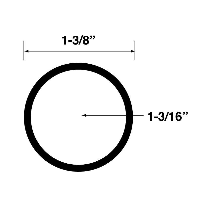 O-Ring 1 3/8 X 1 3/16 X 3/32 - 10 Pack