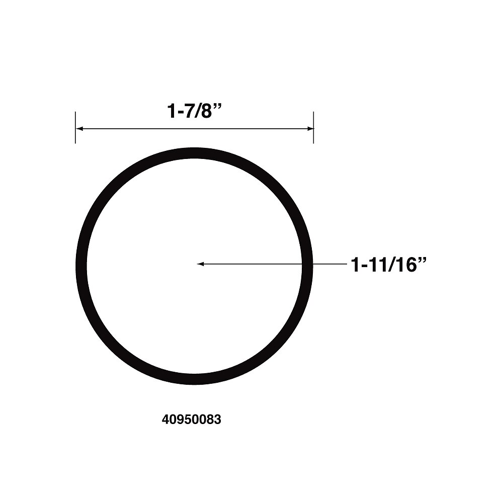 O-Ring 1 7/8 X 1 11/16 X 3/32 - 10 PACK