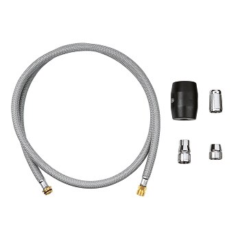 Shower Hose With Easydock Starlight Finish Grohe