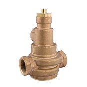 Master Mixing Valve Paraffin Thermostat 1 1/4 Inch without Checks 90-180 Deg Adjust Lead Free 170M3