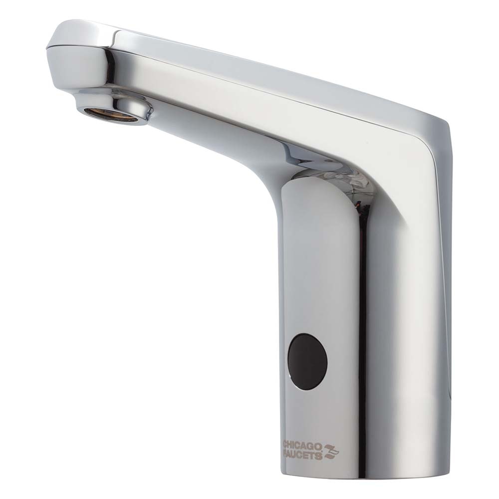 Lavatory Sink Faucet With Touch-Free Operation, Includes 6-V