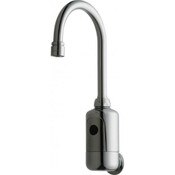Touch-Free, Programmable Faucet With Above-Deck Electronics, Pressure Compensating Econo-Flo Outlet