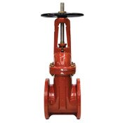 8 In OSY Resilient Wedge Gate Valve, Flange, Model 408-OSY-RW