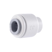 Gray Acetal End Stop Fitting, 1/4 In, John Guest