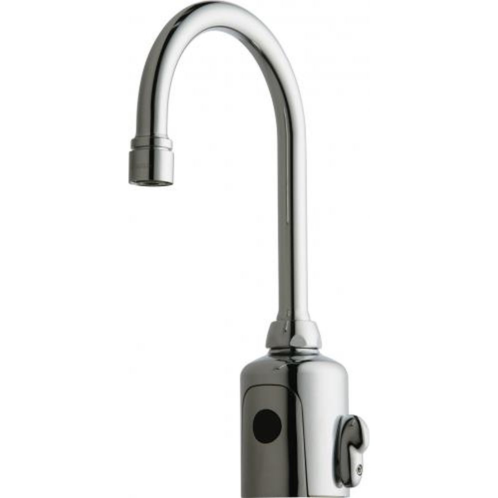 Touch-Free, Programmable Faucet With Above-Deck Electronics,