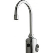 Touch-Free, Programmable Faucet With Above-Deck Electronics, User Adjustable Temperature Control Mi