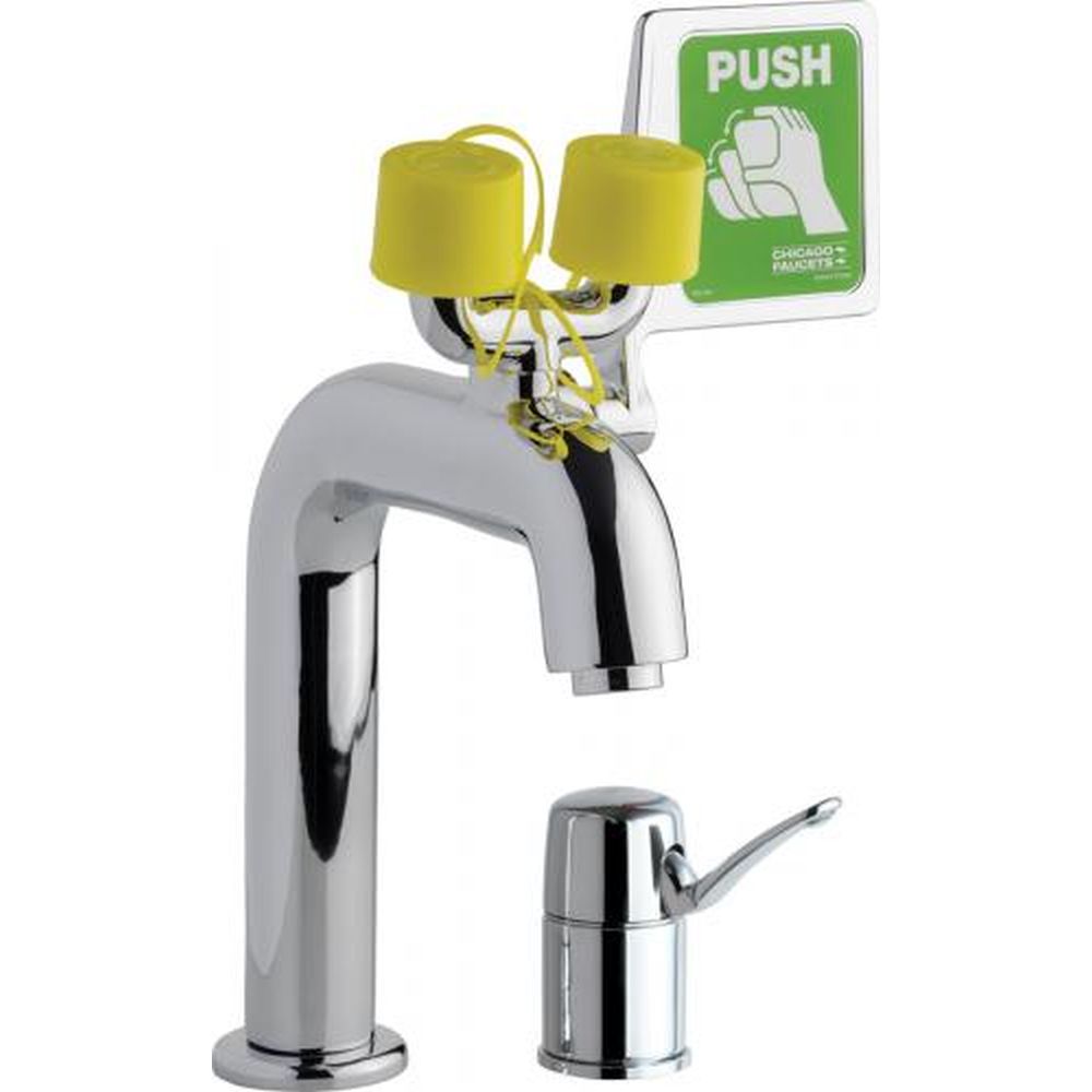 Single-Handle Safety Eyewash/Faucet Fitting With Asse 1071 V