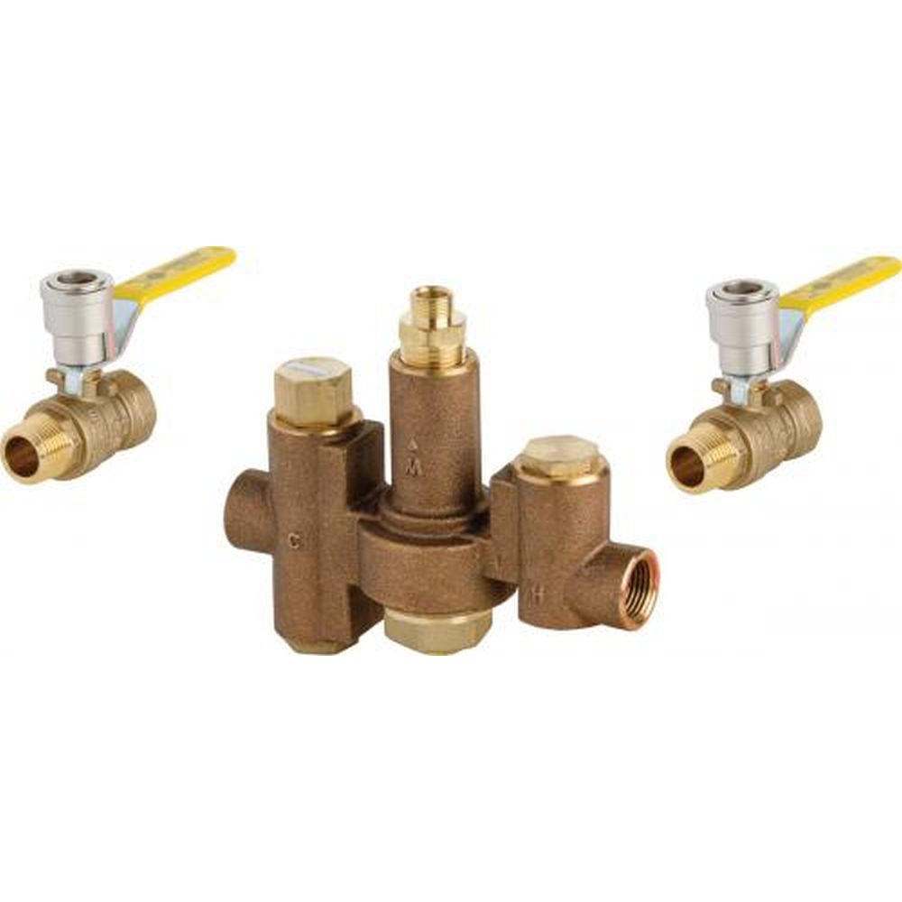 Emergency Fixture Thermostatic Mixing Valve With Cold Water