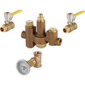 Emergency Fixture Thermostatic Mixing Valve With Cold Water Bypass, Maximum Operating Pressure: 125