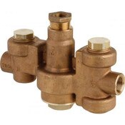 Emergency Fixture Thermostatic Mixing Valve With Cold Water Bypass, Flow Rate: 1.0 – 35.1 GPM @ 30