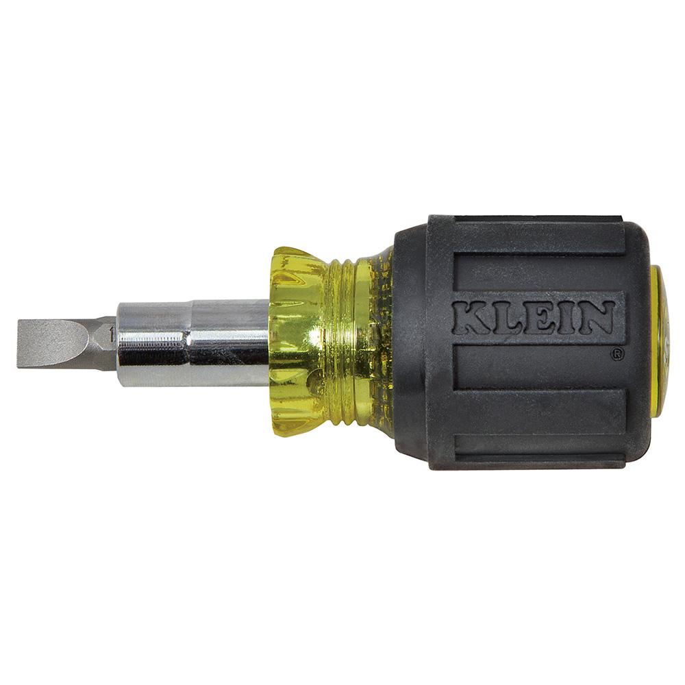 32561 6-in-1 Multi-Bit SD /Nut Driver, Stubby, Klein Tool