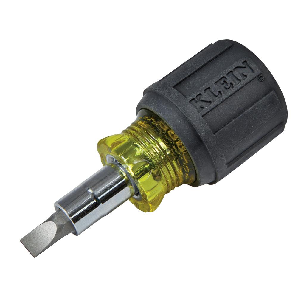 32561 6-in-1 Multi-Bit SD /Nut Driver, Stubby, Klein Tool