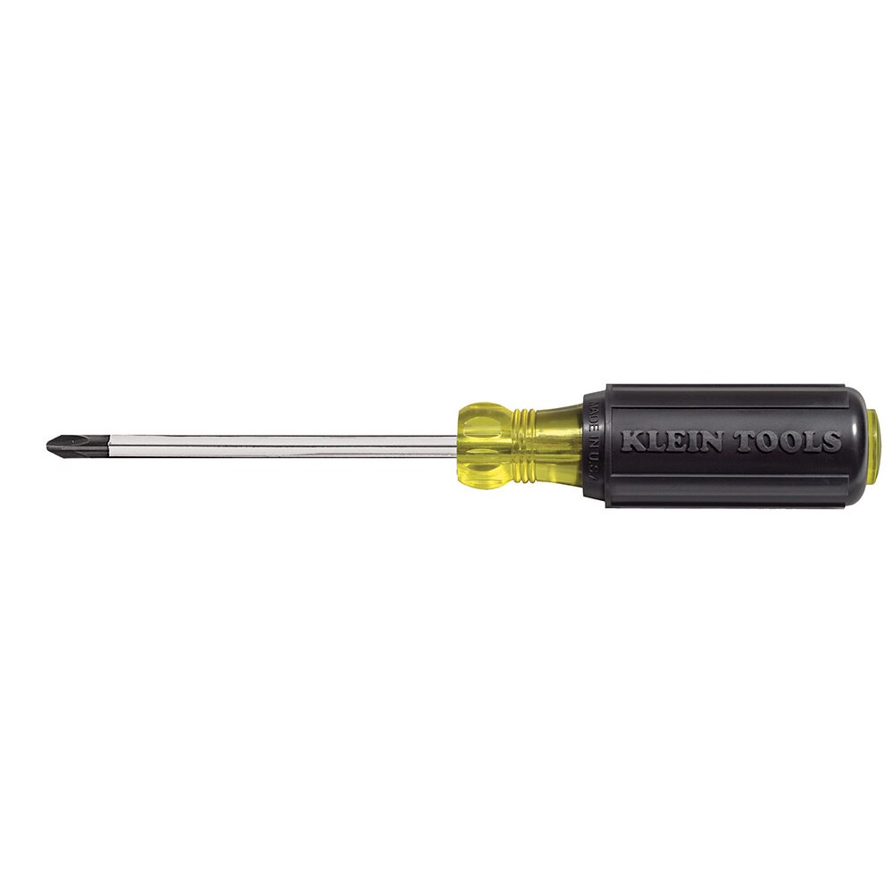 603-4 #2 Phillips Screwdriver 4" Round Shank, Klein Tool