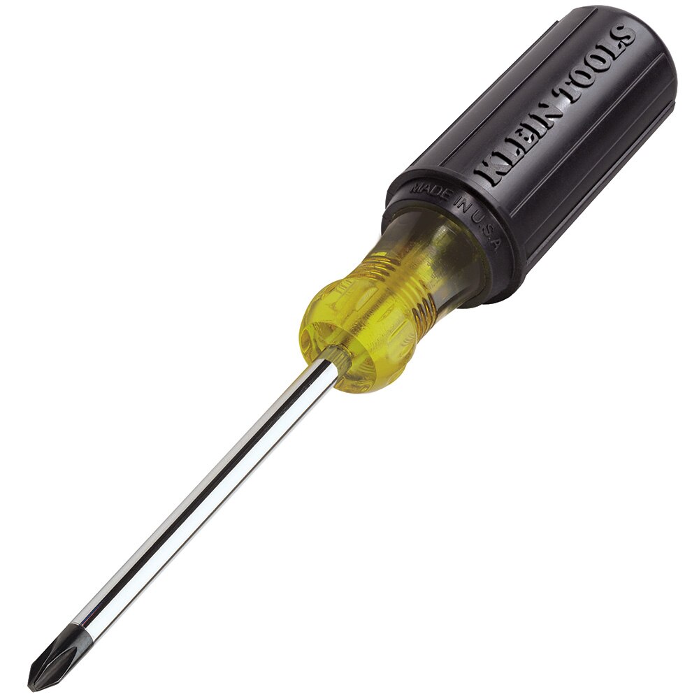 603-4 #2 Phillips Screwdriver 4" Round Shank, Klein Tool