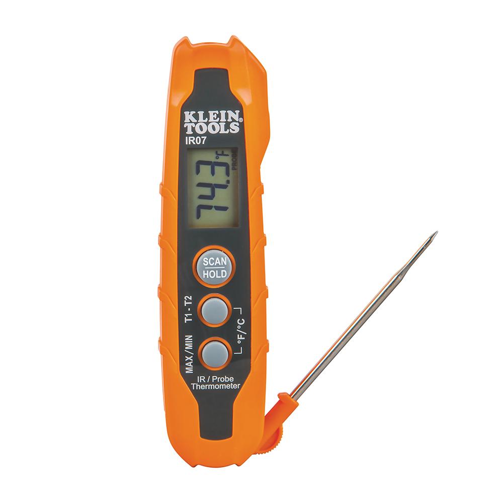 IR07 Dual IR/Probe Thermometer, Klein Tool