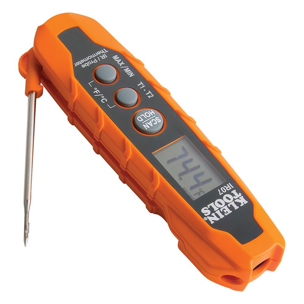 IR07 Dual IR/Probe Thermometer, Klein Tool