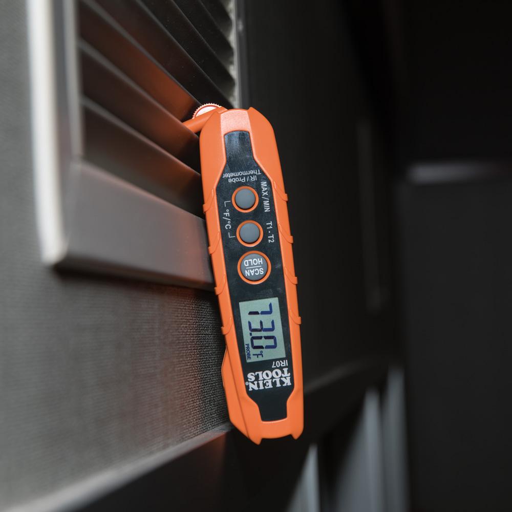 IR07 Dual IR/Probe Thermometer, Klein Tool