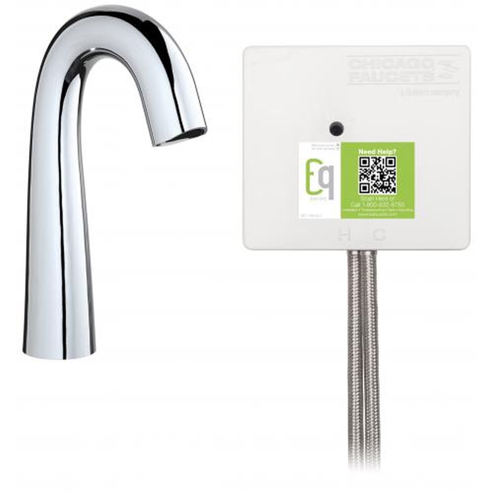 Touch-Free Faucet With Plug-And-Play Installation, Single Ho